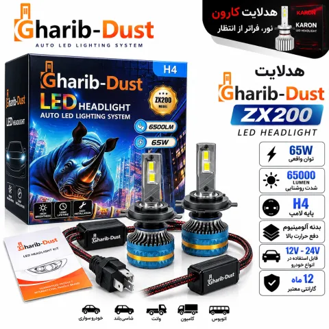 هدلایت ZX200 برند غریب دوست